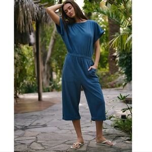 NWT Free People  Free -Est frankie one-piece  - deep blue sea Size Small
